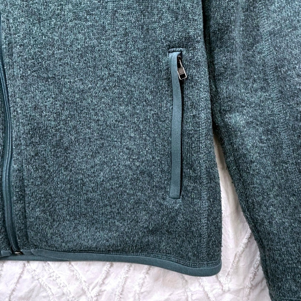 Patagonia Better Sweater Fleece Jacket Womens M Green Heather Full Zip Gorpcore - Picture 5 of 10